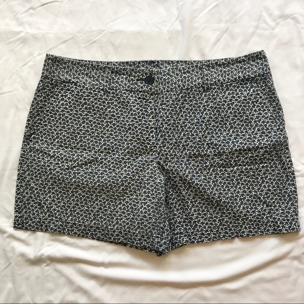 Floral Loft shorts, size 14